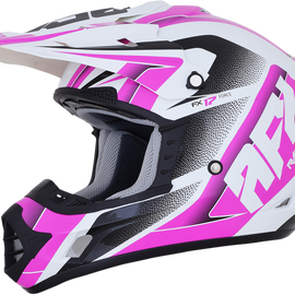 FX-17 Helmet - Force - Pearl White/Fuchsia - Small