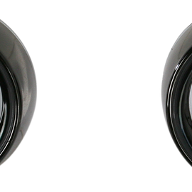 Deep Dish Bezels - Black/Smoke Lens