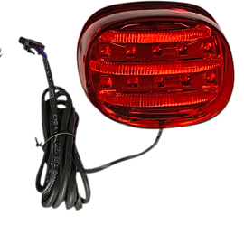 Mini Taillight -  Turn Signal Eliminator Mount - Red