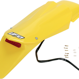 Enduro Rear Fender - W/Light - Yellow