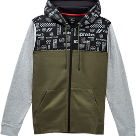 Perpetuity Hoodie - Military Green - Large