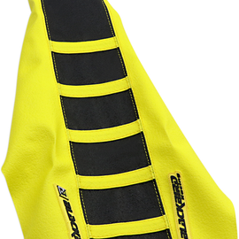 Zebra Seat Cover - Gripper - Black/Yellow