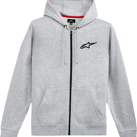 Ageless Chest Zip Hoodie - Gray/Black - XL