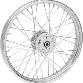 Wheel - Chrome - Front - 21 x 2.15" - 84-98