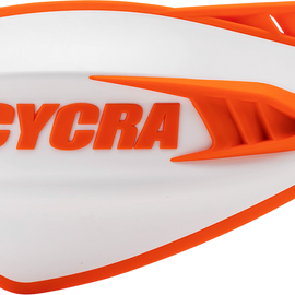 Handguards - Cyclone - White/Orange