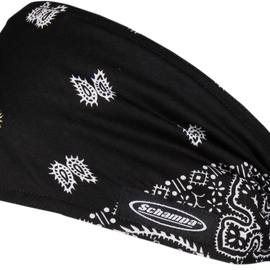 Mini Doo-Z Headwrap -Black Paisley