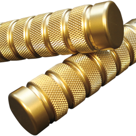 Empuñaduras Accutronix Brass Knurled Notched