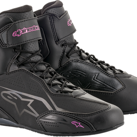 Tenis Alpinestars Stella Faster-3 - Negro/Rosa