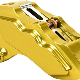 6-Piston LH Caliper - Gold - 13" - '00+