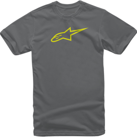 Ageless T-Shirt - Charcoal/Hi Vis Yellow - 2XL