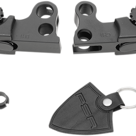 Black Anthem Lever Set for Harley Davidson3771806516