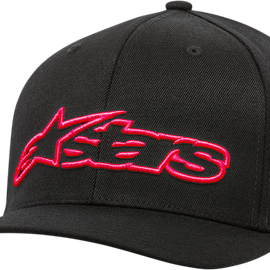 Blaze Flexfit® Hat -  Black/Red - Large/XL