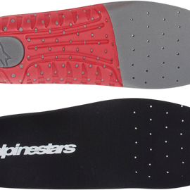 Tech 7 Footbed - Gray/Red - Size 6