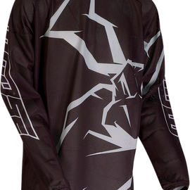 Youth Agroid™ Mesh Jersey - Black/Gray - Medium