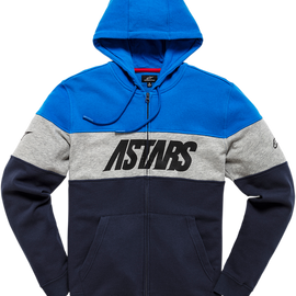 Grupo Zip Hoodie - Blue/Navy - XL