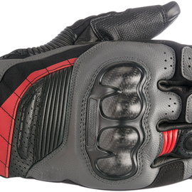 Belize Drystar® Gloves - Black/Gray/Red - 2XL