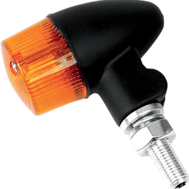 Marker Light - Single Filament - Black/Amber - Style 2