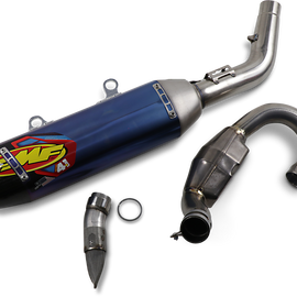 4.1 RCT Exhaust with MegaBomb - Anodized Titanium