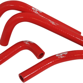 Radiator Hose Kit - Red - Kawasaki