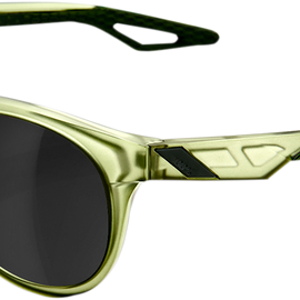 Campo Sunglasses - Olive - Black Mirror