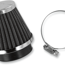 Air Filter - Chrome End - 52mm