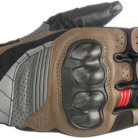 Belize Drystar® Gloves - Black/Brown/Red - Small