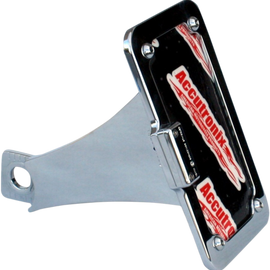 Side mount License Plate Assembly - Chrome