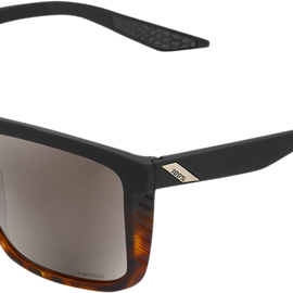 Renshaw Sunglasses - Black - Silver Mirror