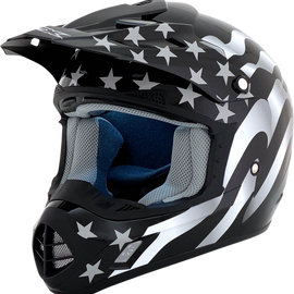 FX-17 Helmet - Flag - Stealth - XS