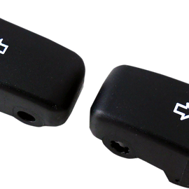 Turn Signal Switch Extension Caps - '96+ - Black