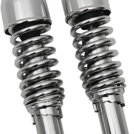 Replacement Shock Absorbers - Chrome - 11"