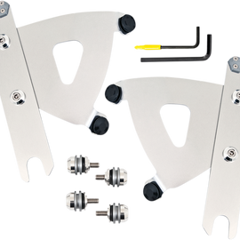 Road Warrior Trigger-Lock Mounting Kit - Polished - FLSTF