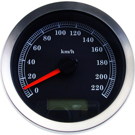 Programmable Speedometer - Black Face - KM/H