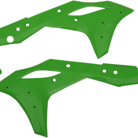 PowerFlow Shrouds - Green - KX 250