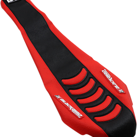 Double Grip 3 Seat Cover - Black/Red - CRF