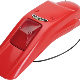 Enduro Rear Fender with 21/5W Light - XR Red