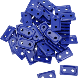 Support Plates - Blue - 48 Pack