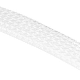 Braided Flex Sleeving - White