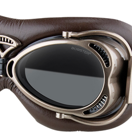 Flight Goggles - Matte Brown - Smoke