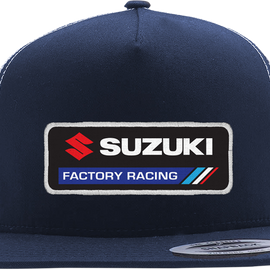 Suzuki Factory Hat - Navy/White