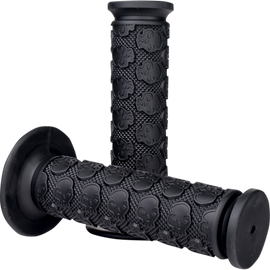 Grips - Skully - Closed Ends - Black