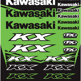 Decal Kit - Kawasaki KX