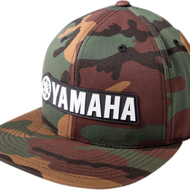 Yamaha Bold Snapback Hat - Camouflage