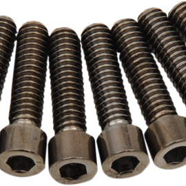 Bolt Kit M8 Lifter Black/Chrome Smooth