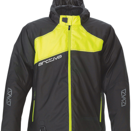 Pivot 5 Hooded Jacket - Black/Hi-Vis - 3XL