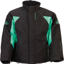 Women's Pivot 3 Jacket - Black/Mint - XL