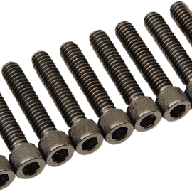 Kit de Tornillos M8 Tapa del Árbol de Levas - Negro