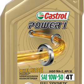 Power 1® Synthetic Engine Oil - 10W-50 - 1 U.S. quart