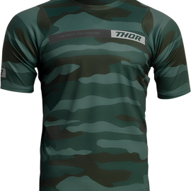 Assist Jersey - Short-Sleeve - Camo Green - Medium