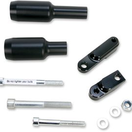 Frame Sliders - Black - Honda